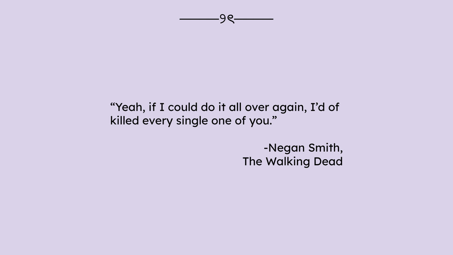 negan Maggie twd