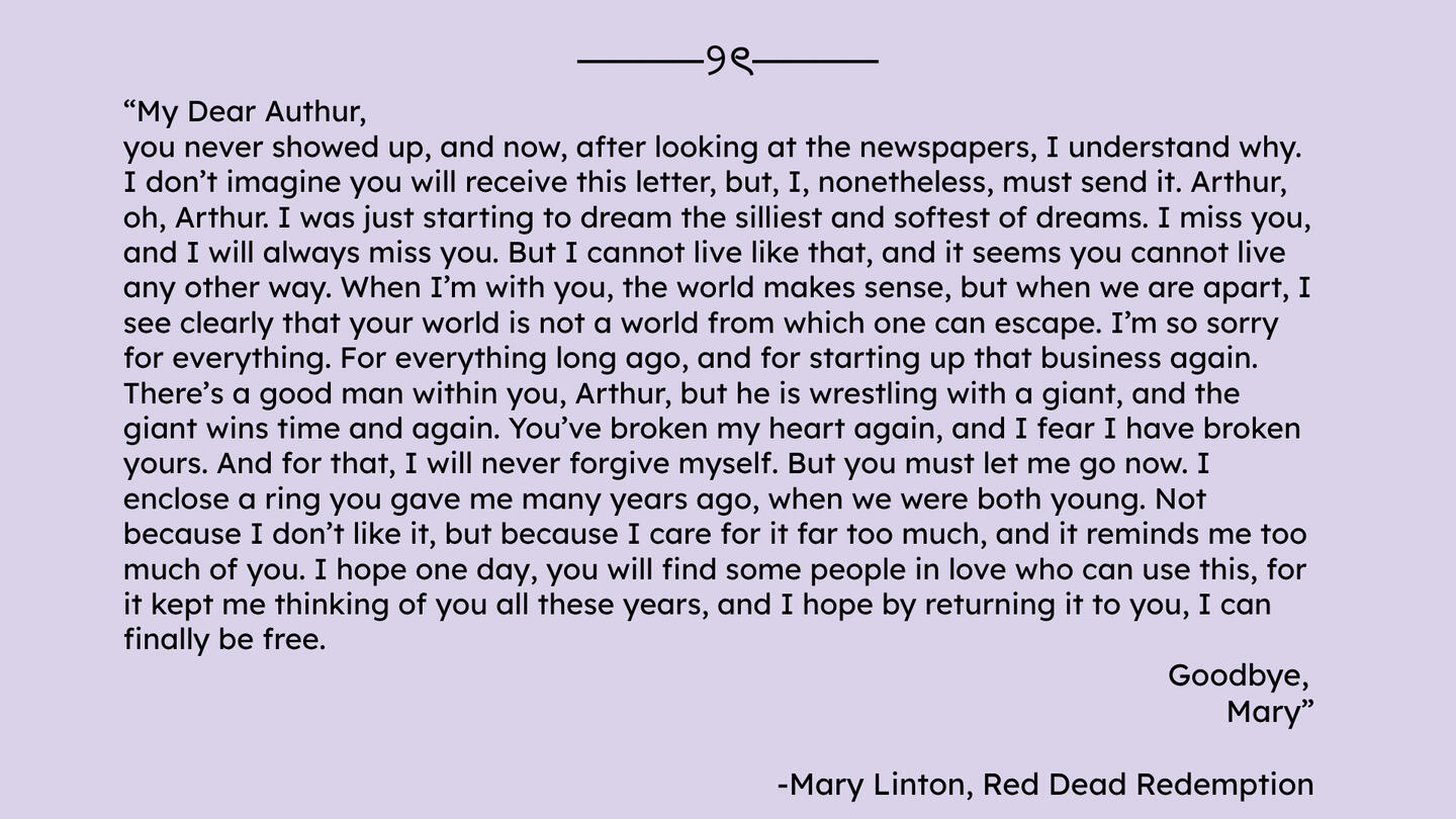 Mary authur rdr2