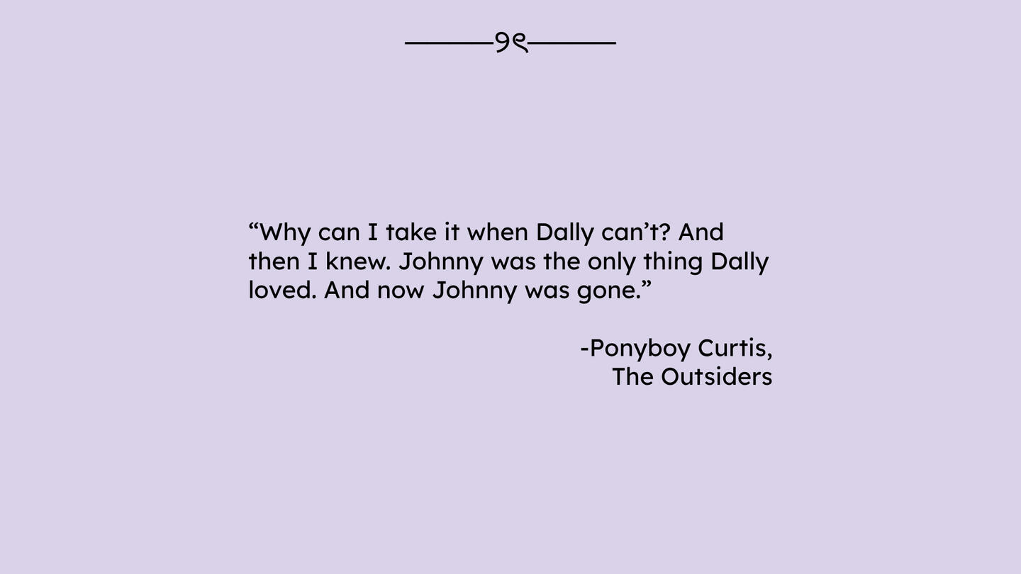 dally only loved johnny